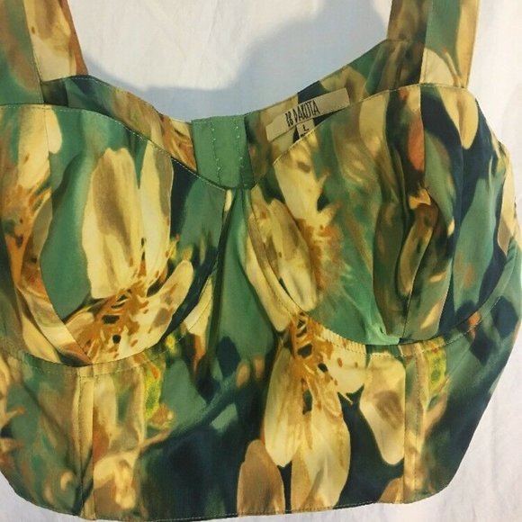 BB Dakota Mint Julip Cropped Bustier - NWT - Picture 2 of 7